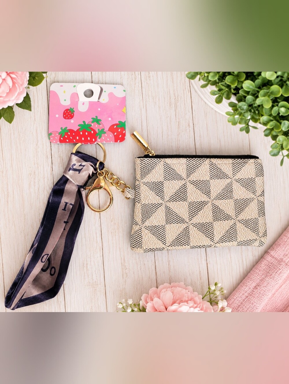 Zippered Card Holder / Mini Wallet
